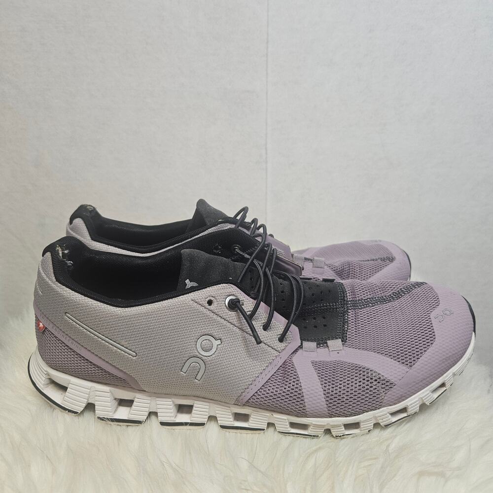 On Cloud 5 Womens Size 10.5 Shoes Lilac Purple Black Athletic Running Sneakers